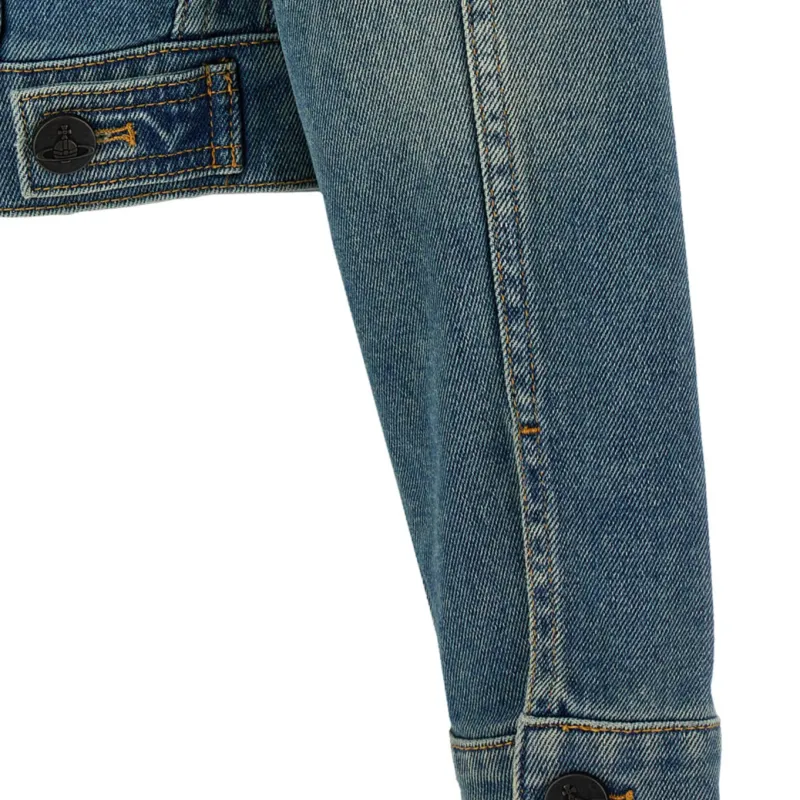 Vivienne Westwood Marlene Buttoned Cropped Jacket-3