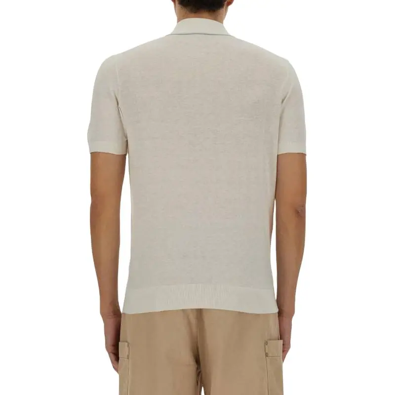 Moose Knuckles Pavillion Zipped Polo Shirt-1