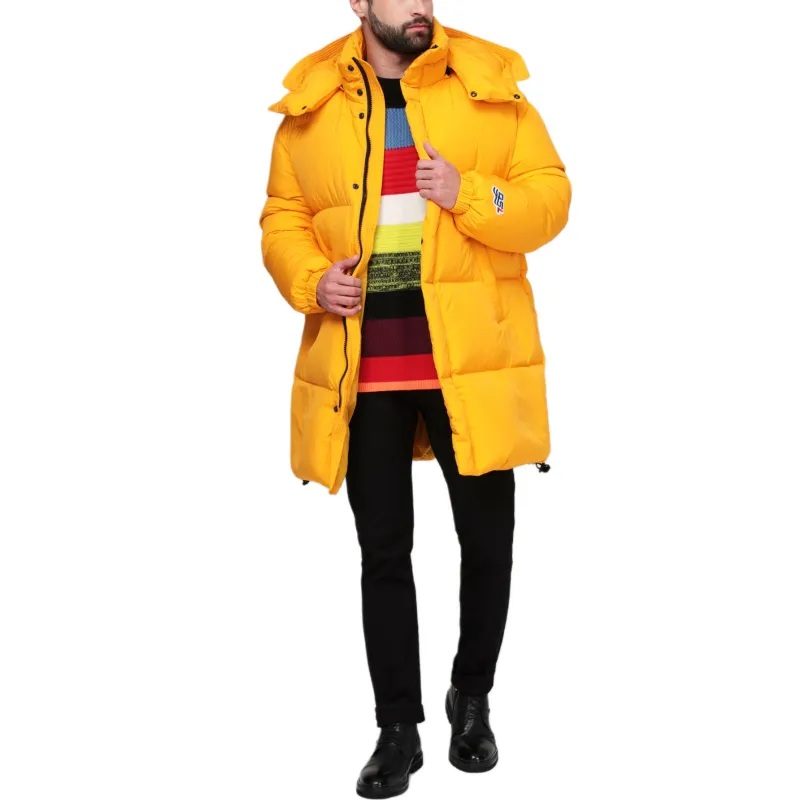 DIESEL Jackets Men Yellow-1