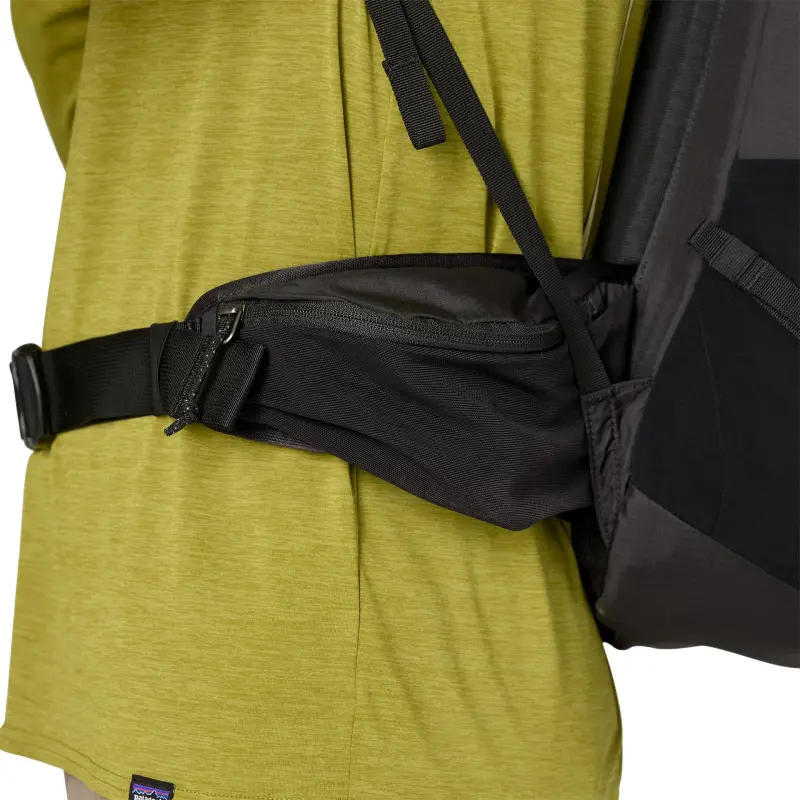 Patagonia Terravia Recycled Nylon Outdoor Mountaineering Bag Backpack Unisex Black-3