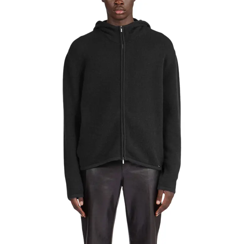 Ferragamo Zip-fastening Cashmere Hoodie-3