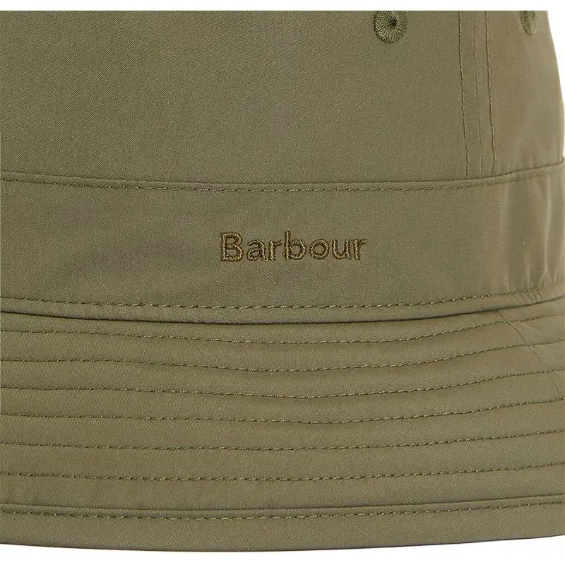 BARBOUR Polyester Bucket Hats Unisex Brown-1
