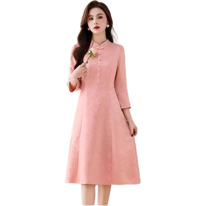 Fele.d Long Sleeved Dress Women's-2