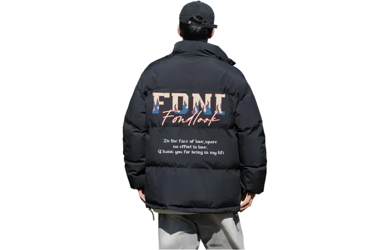 FONDLOOK Puffer Jackets Unisex-2