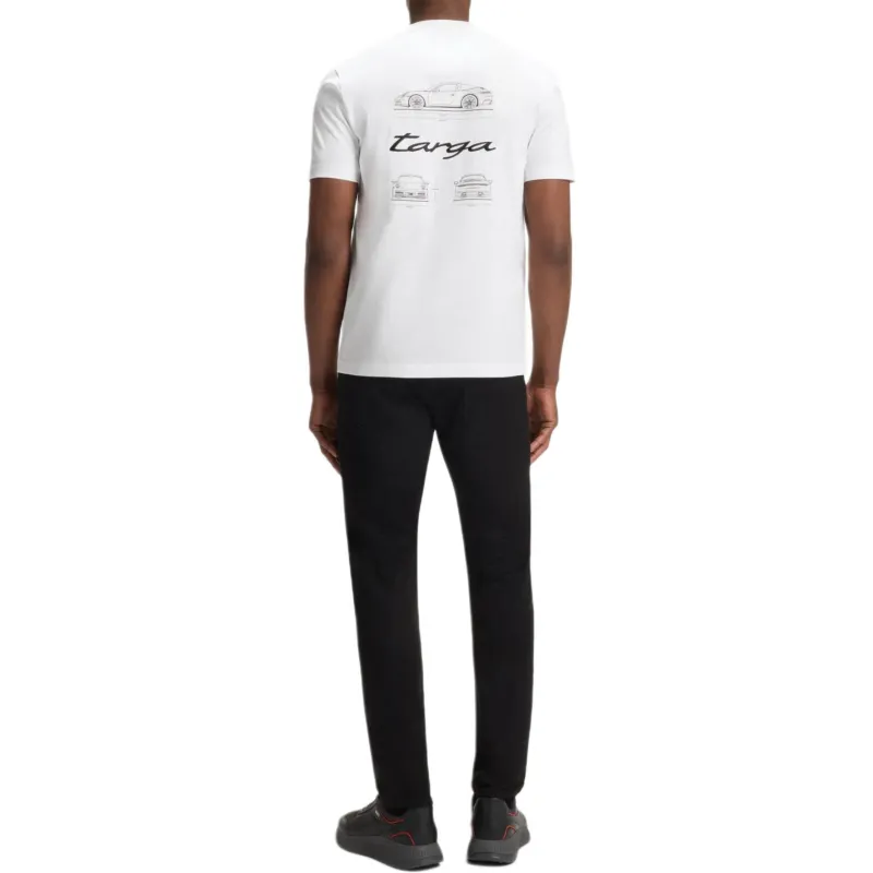HUGO BOSS x Porsche T Shirt Men's White-3