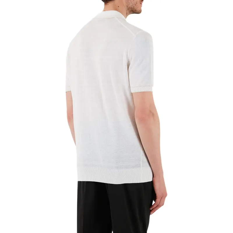 HUGO BOSS Jiovanotto Zip up Short sleeve Polo Shirt-4