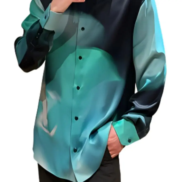 LOUIS VUITTON FW23 Shirt Men's Green-4