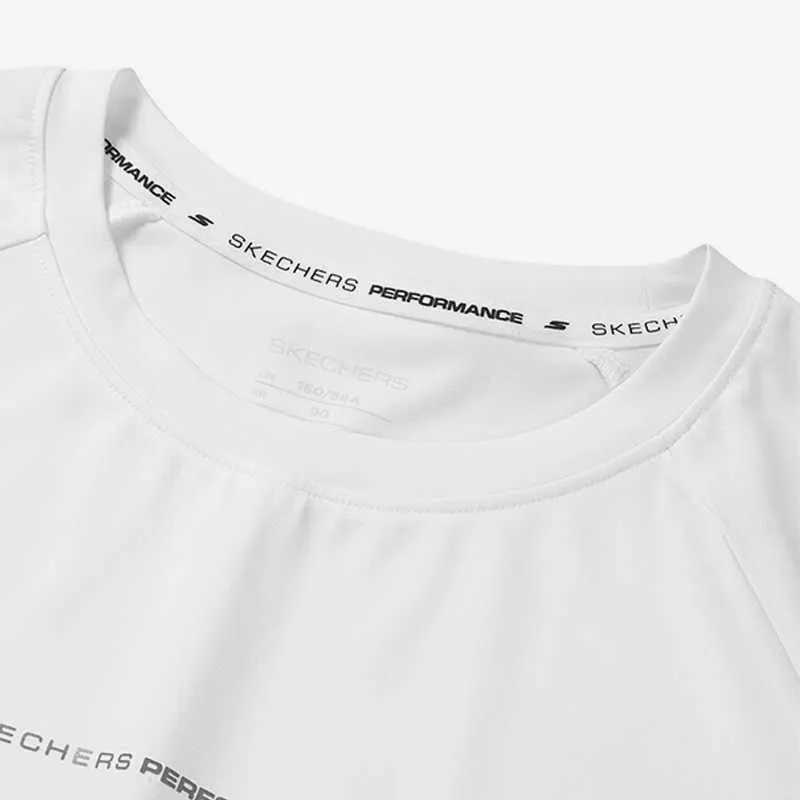 Skechers Regular T Shirt Women's Bright White 0019-2