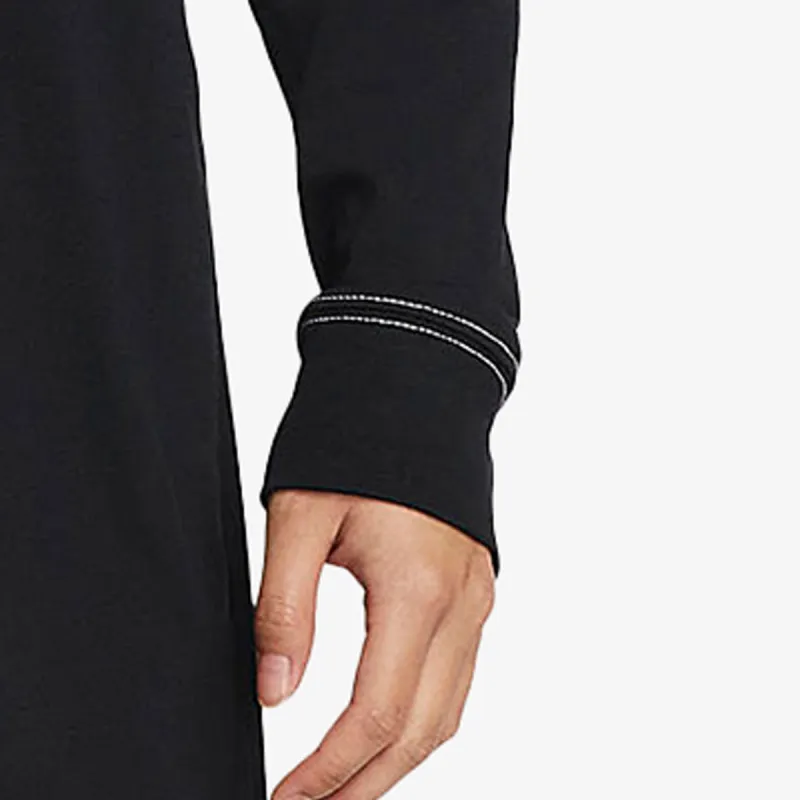 Nike Long Sleeved Dresses Women's Black-3