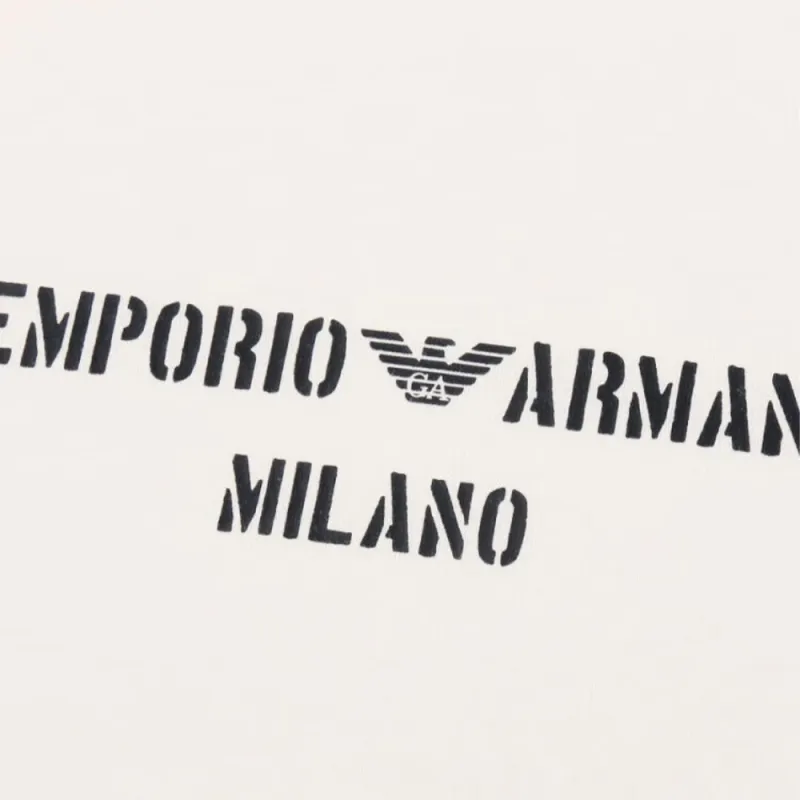 EMPORIO ARMANI T Shirts Men Beige Yellow-7