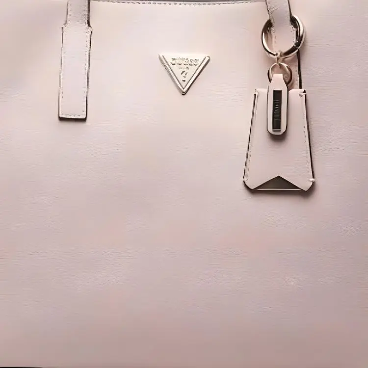 GUESS PU Tote Bag Shopping Bag Shoulder Bags Women's Pink-3