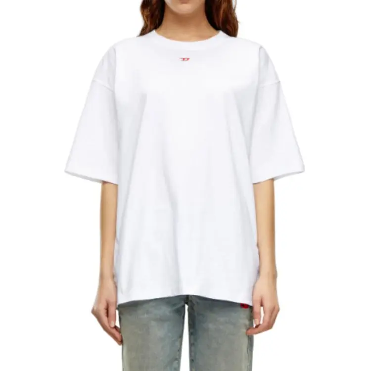 DIESEL T-Boxt-D Embroidered D Patch Crewneck T-Shirt-3