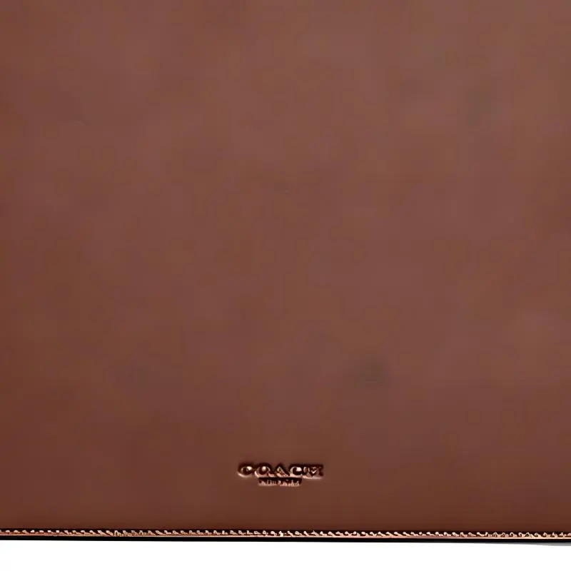 COACH Tablet Refined Calfskin Tablet Case Briefcase Men's Brown-3