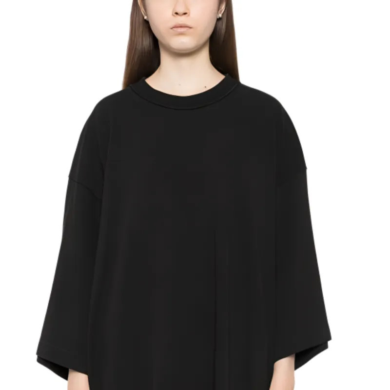Balenciaga Distressed T Shirt 'Faded Black/White'-3