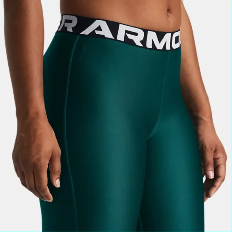 Under Armour HeatGear® Leggings Women's Peacock Green-4