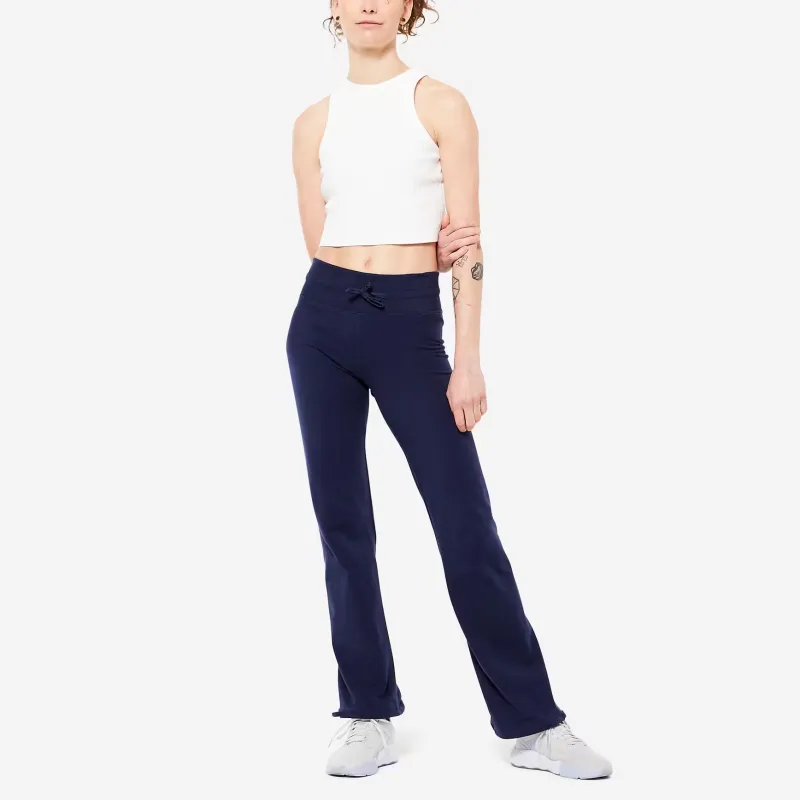 DECATHLON Athletic Trousers Women's Dark Blue-4
