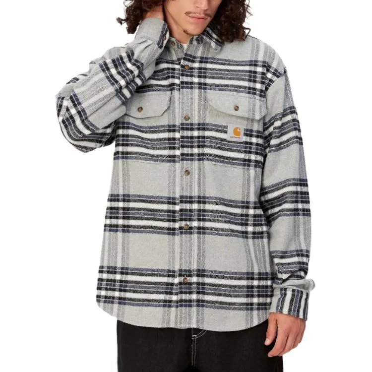 Carhartt WIP Shirts Men Gray-3
