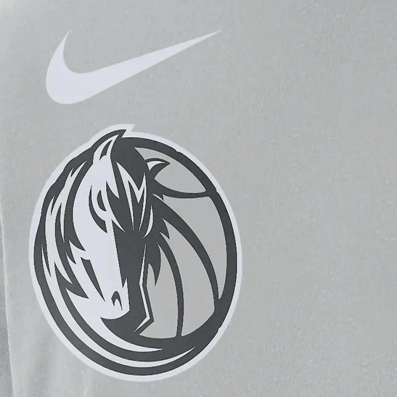 Nike Dallas Mavericks Courtside City Edition Men's Nike Nba Max90 Long Sleeve T Shirt-2