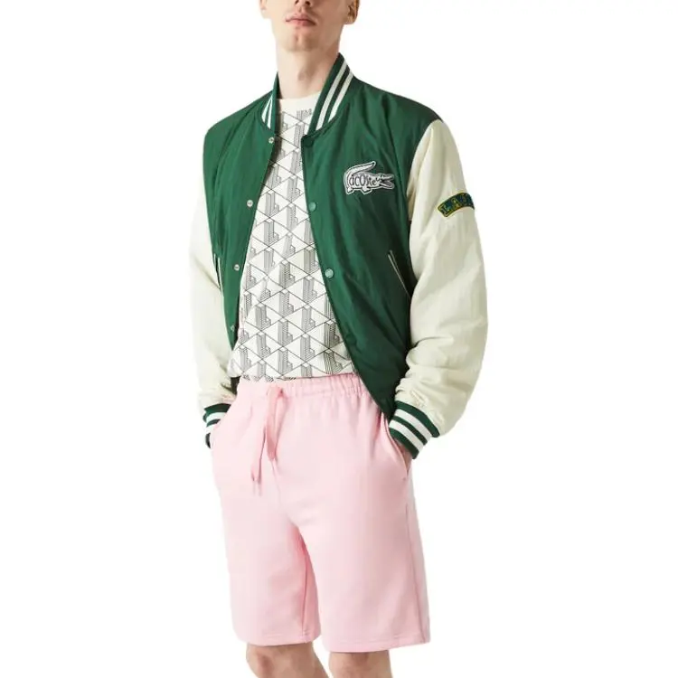 LACOSTE Casual Shorts Men's Pink-2