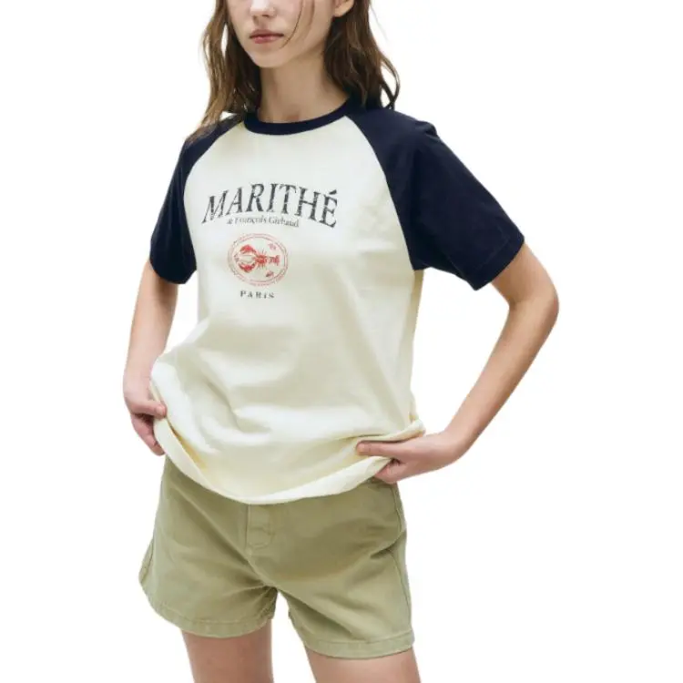 MARITHE FRANCOIS GIRBAUD SS25 T Shirt Unisex Marine Blue-3