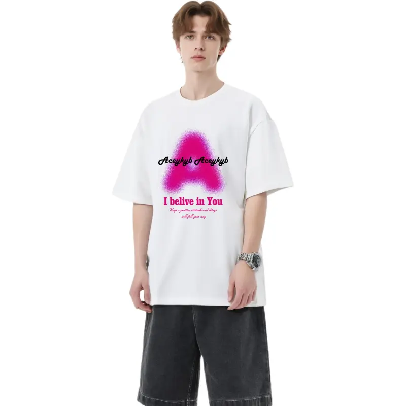 YK&YB T Shirts Unisex White-3