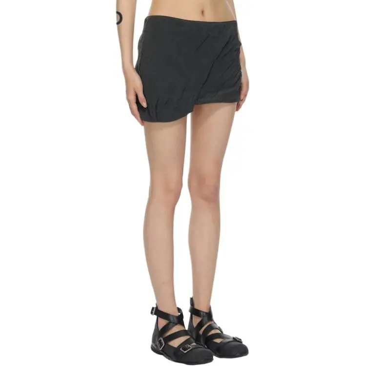 Open Yy SS25 Casual Short Skirts Women's Black-3