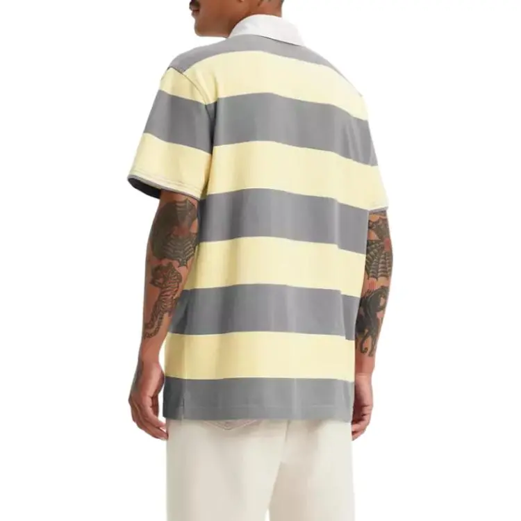 Levis Polo Shirts Men Yellow-2