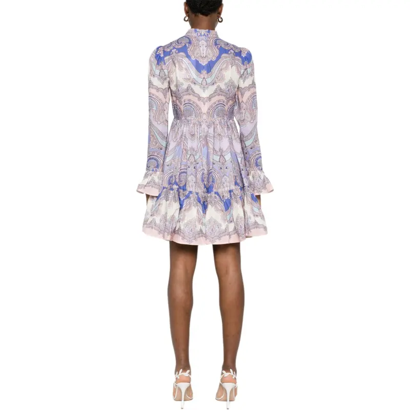 Zimmermann Maxine Long Sleeved Mini Dress-2
