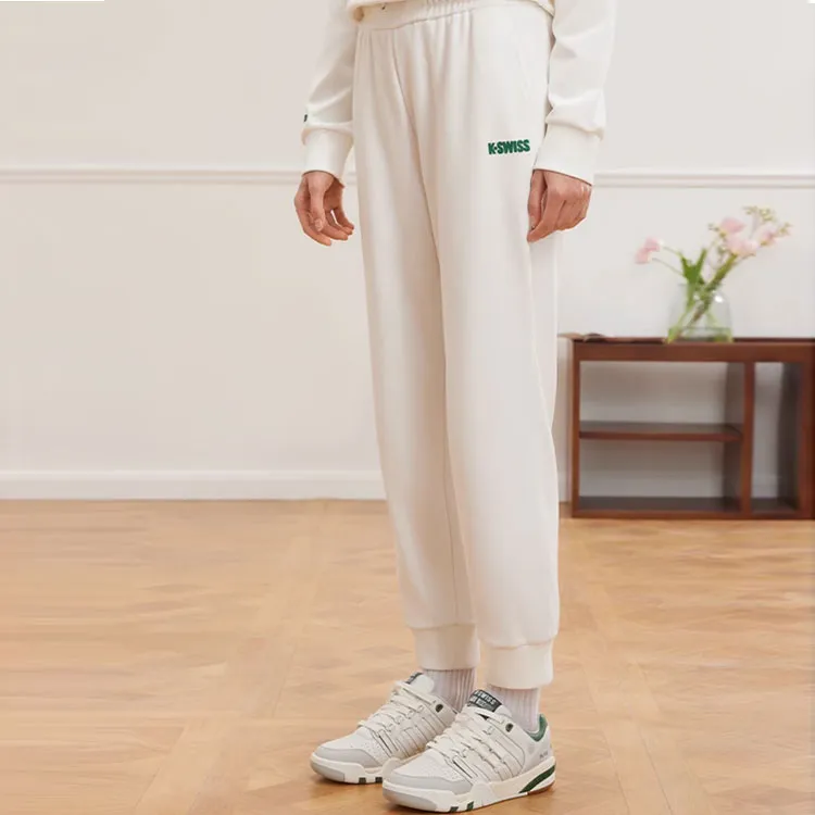 KSWISS Knitted Sweatpants Women's Euryale White-4