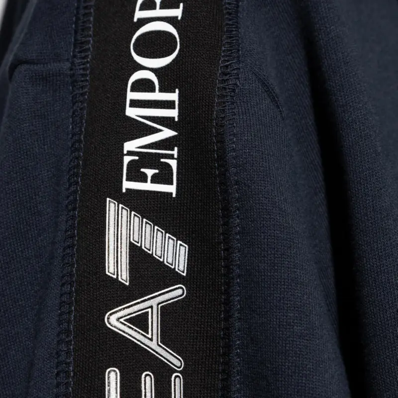 EMPORIO ARMANI Logo Printed Zipped Hoodie-4