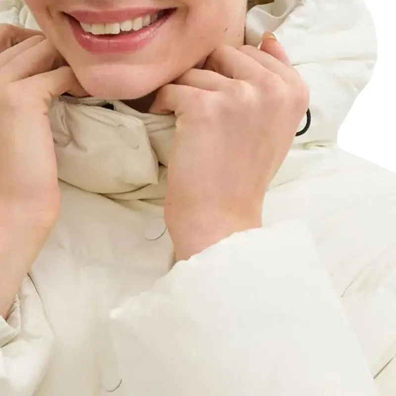 COACH Down Jacket Women's Cream-3