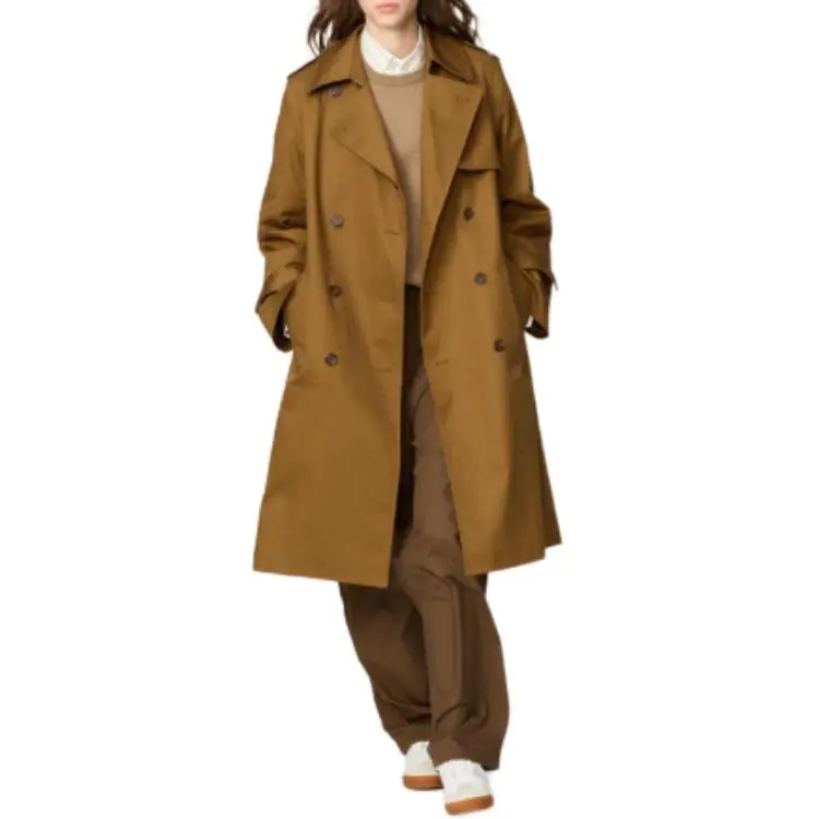 UNIQLO x Clare Waight Keller C Collection SS25 Coat Women's Coffee-2