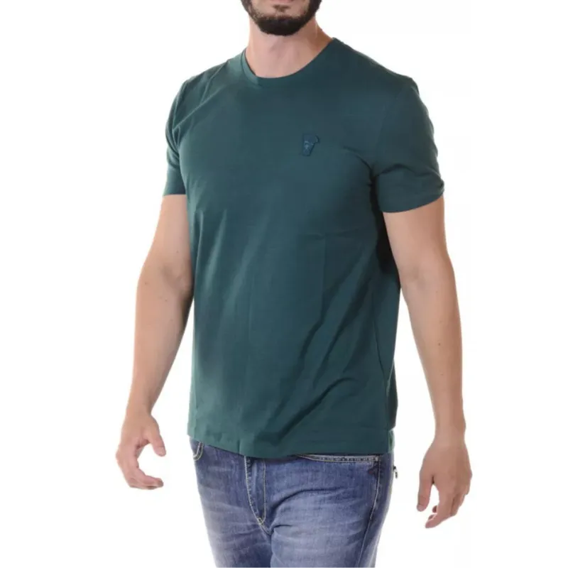 VERSACE T-Shirts Men Green-2