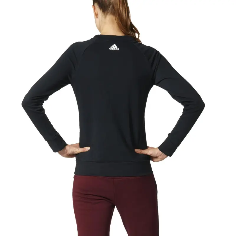 Adidas ESSENTIALS Sweatshirt Women's Black-3