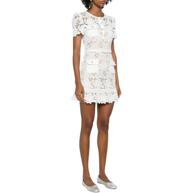 Self portrait Lace Mini Dress-3