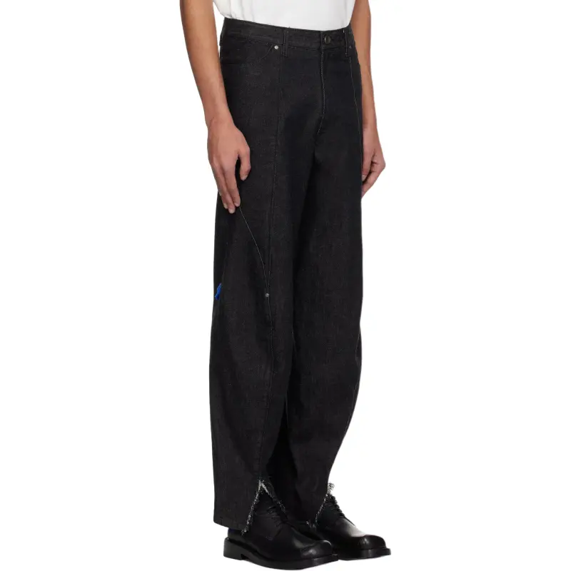 ADER ERROR Jeans Men Black-2