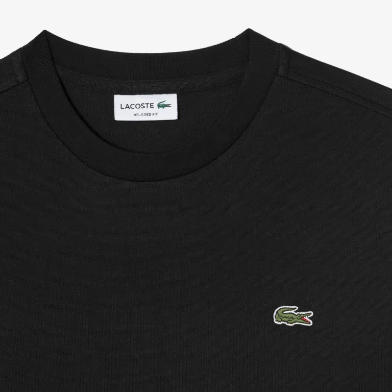 LACOSTE T Shirts Men Black-4