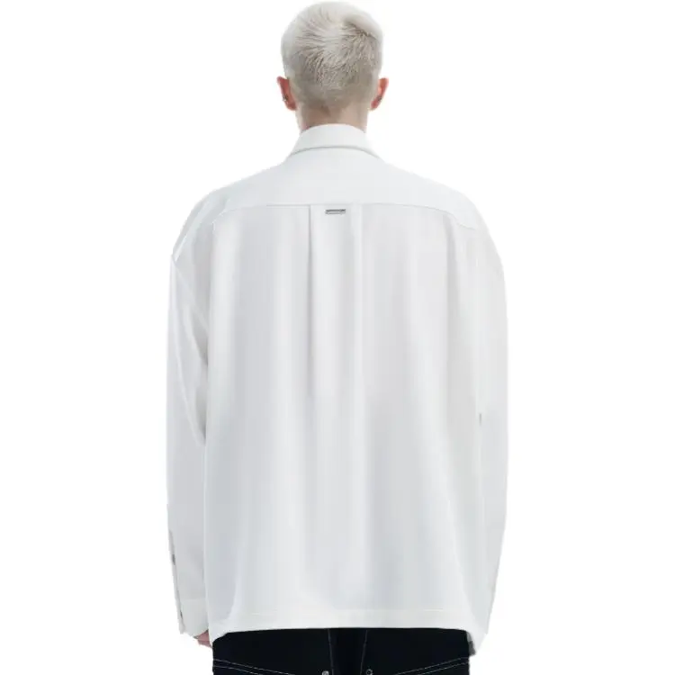 TIWILLTANG Shirt Unisex Morning Mist White-2