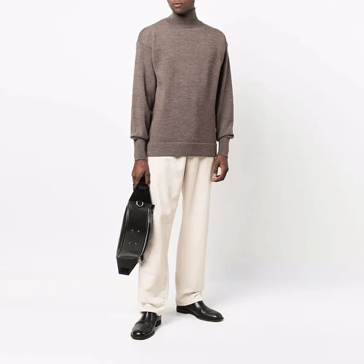 Maison Margiela Sweaters Men Brown-2