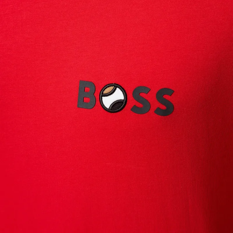 HUGO BOSS T Shirts Men Red-4