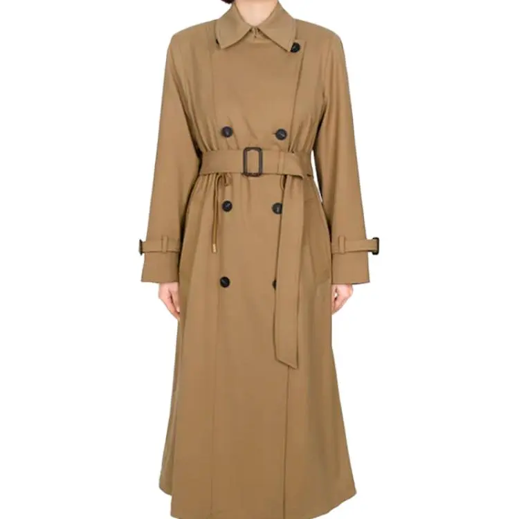 WEEKEND MaxMara Double Breasted Belted Coat-3