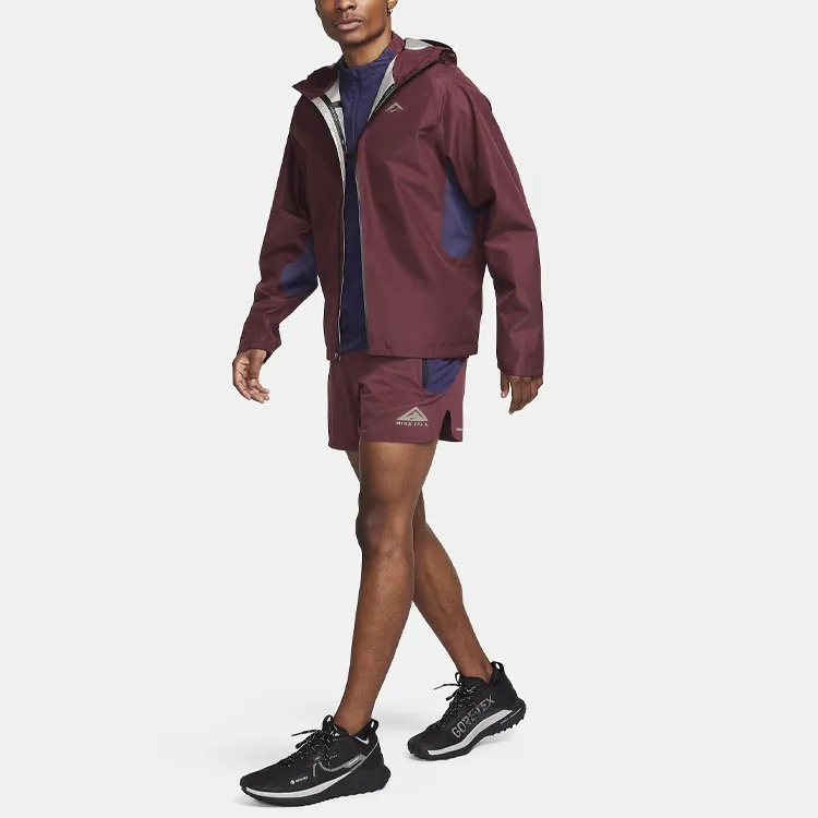 Nike Jackets Men Burgundy-4