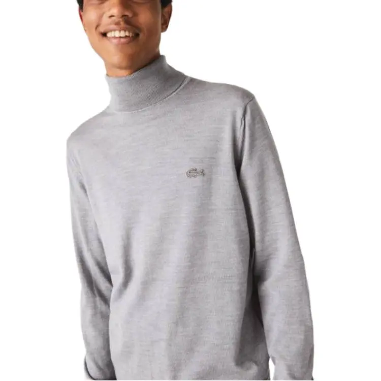 LACOSTE Sweaters Men Gray-4