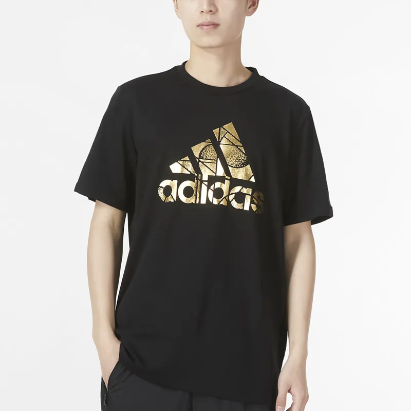 Adidas T Shirts Men Black-2