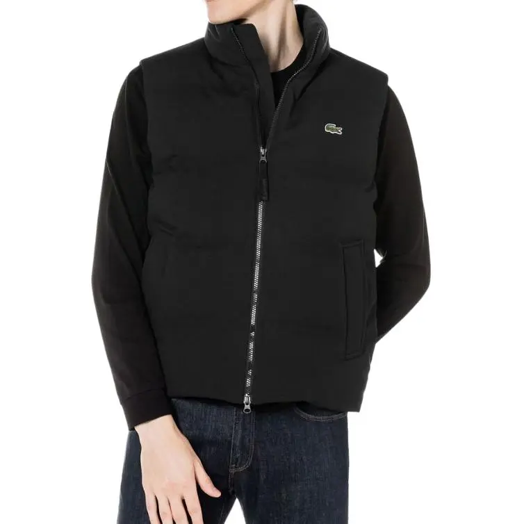 LACOSTE Vests Men Black-2