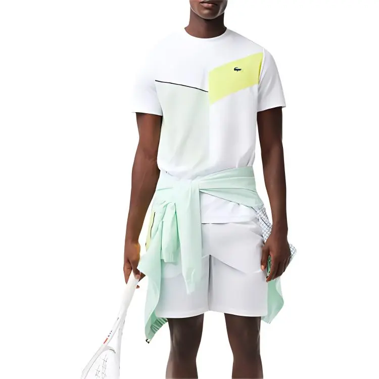 LACOSTE T Shirts Men White-3