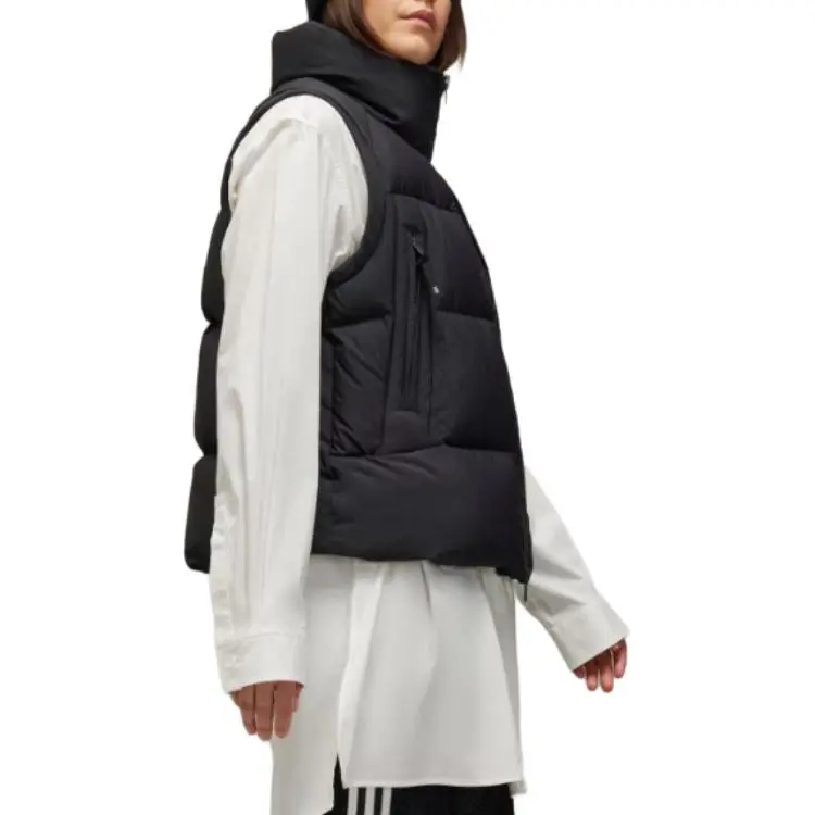 Y-3 High Neck Puffer Vest-3