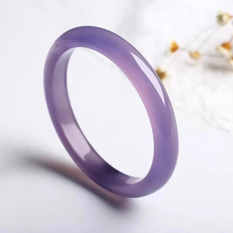 JUNWEN Chalcedony Bangles Women's-1