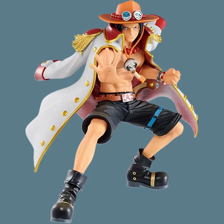 BANPRESTO Portgas D. Ace Ichiban Kuji The Legend Of Time Passing Final Prize Bonus Gifts 14cm-3