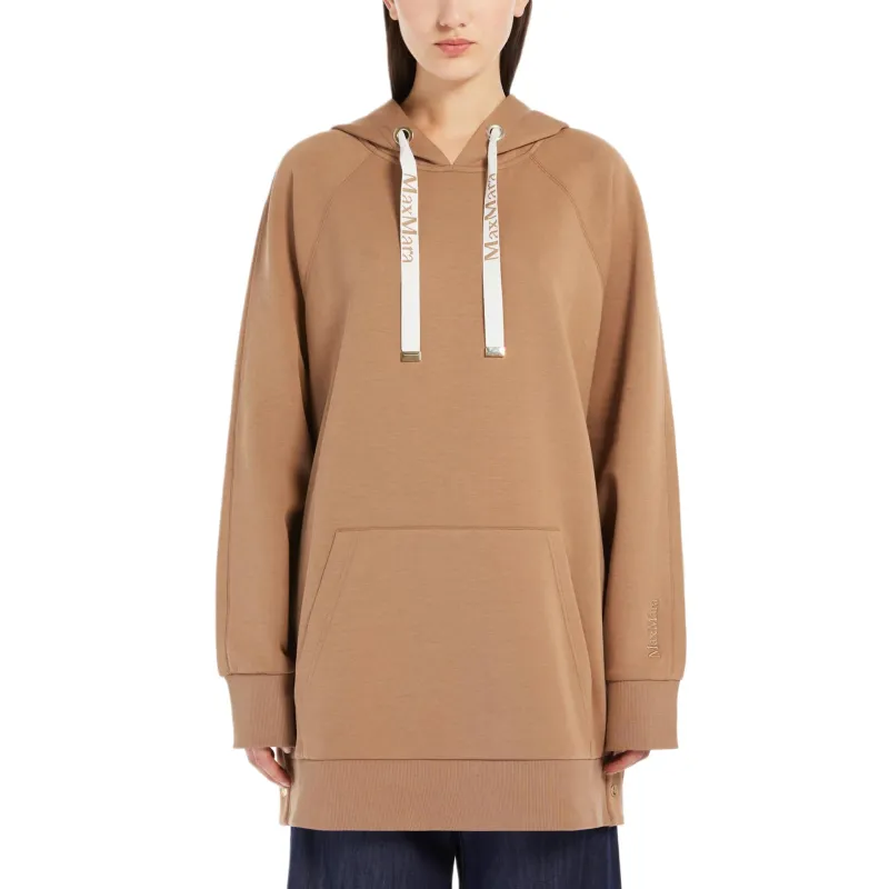 'S MAX MARA Oversized Drawstring Hoodie-3